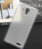 Lenovo A536 - Silicone Case Back Cover White and Clear (OEM) Lenovo A536 - Silicone Case Back Cover White and Clear (OEM)